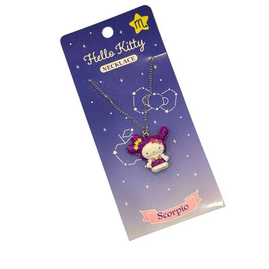 Hello Kitty "Scorpio" Zodiac Necklace