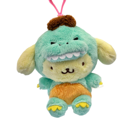 Pompompurin "Dinosaur" Mascot Clip On