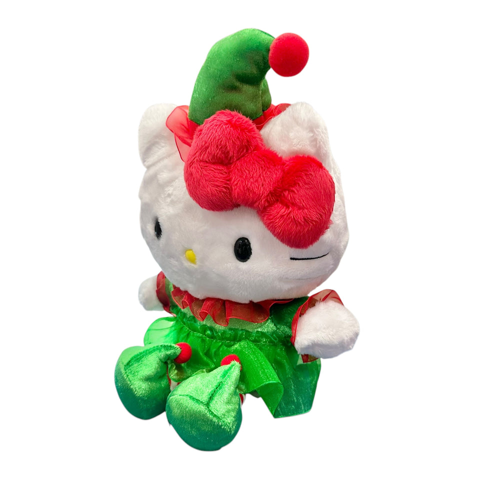 Hello Kitty "Green Elf" 8in Plush