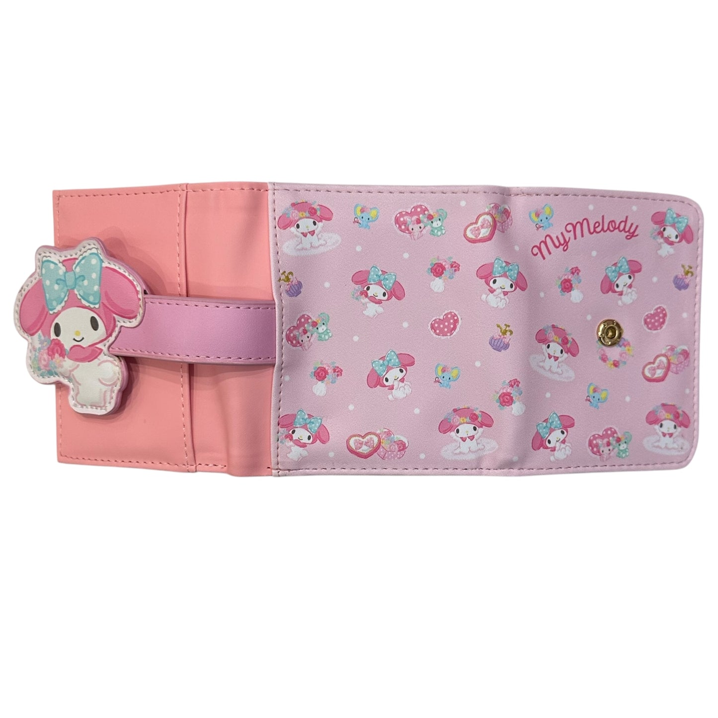 My Melody 3-Fold Verlour Wallet