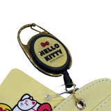 Hello Kitty "Modern Kimono" Japan Girl Card Case w/ Key Reel