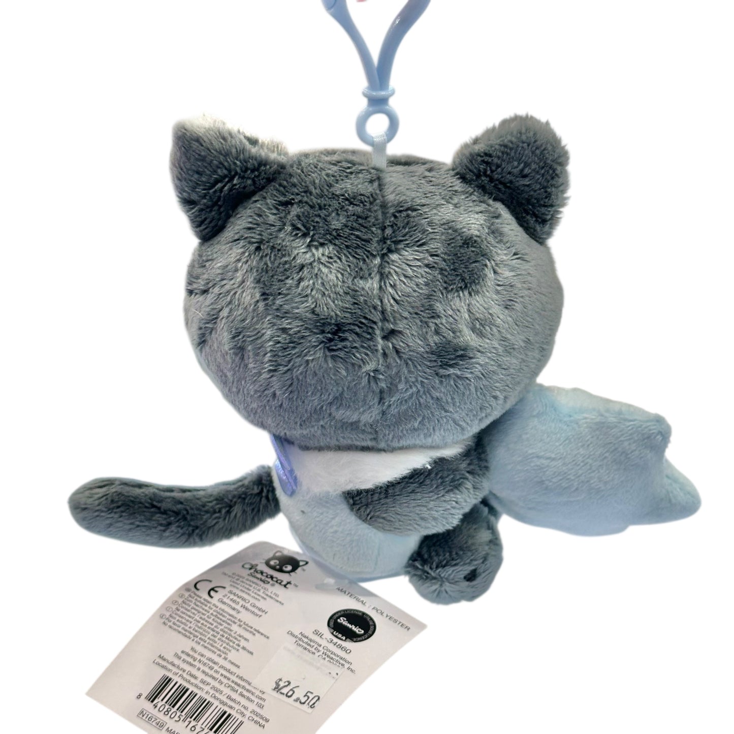 Chococat "Snow Angel" Mascot Clip On