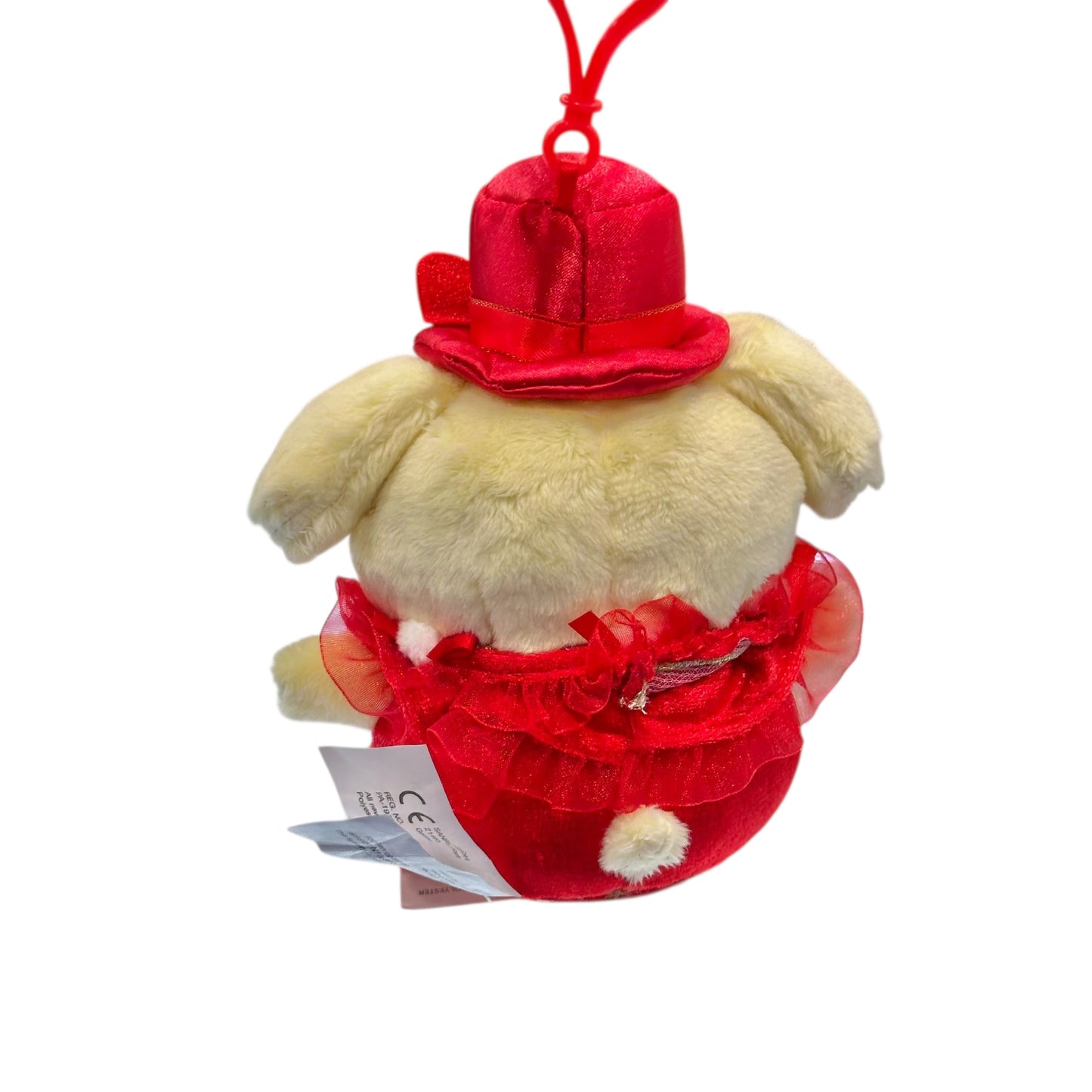 Pompompurin "Christmas Dress" Mascot Clip On