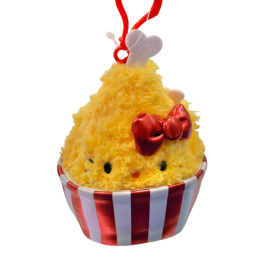Hello Kitty "Fried Chicken" Mascot Clip On