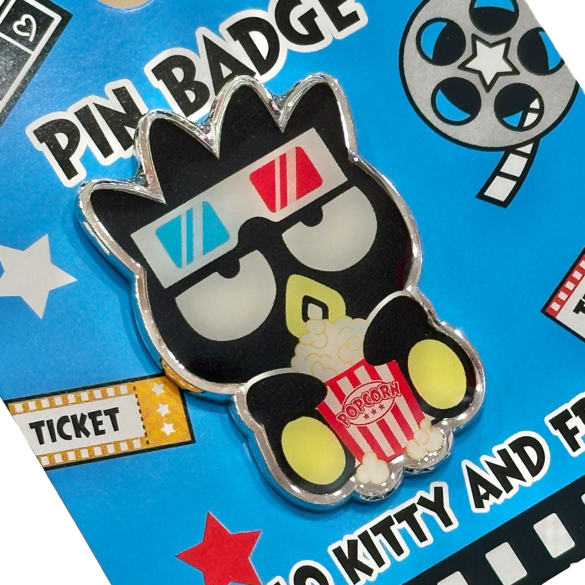 Badtz Maru "Movie Theater" Pin Badge