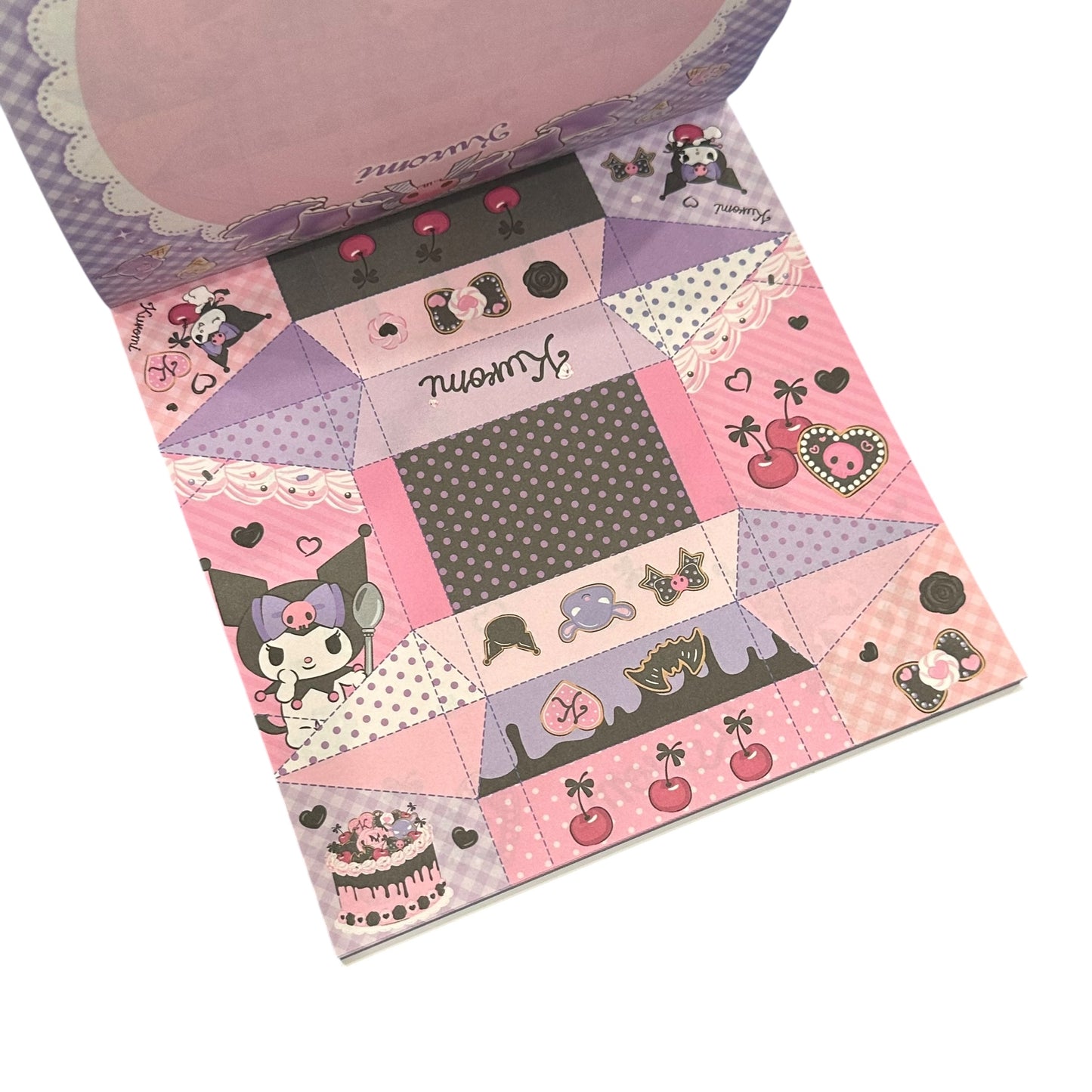 Kuromi Origami & Memo Pad
