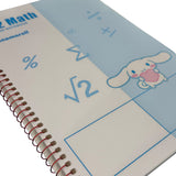 Cinnamoroll Math Unruled Notebook