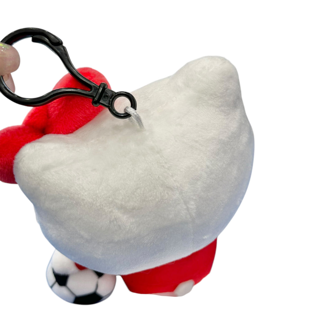 Hello Kitty "Soccer Club Activities" Mascot Clip On