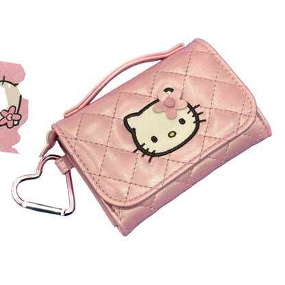 Hello Kitty "Pink Quilt" Coin Purse