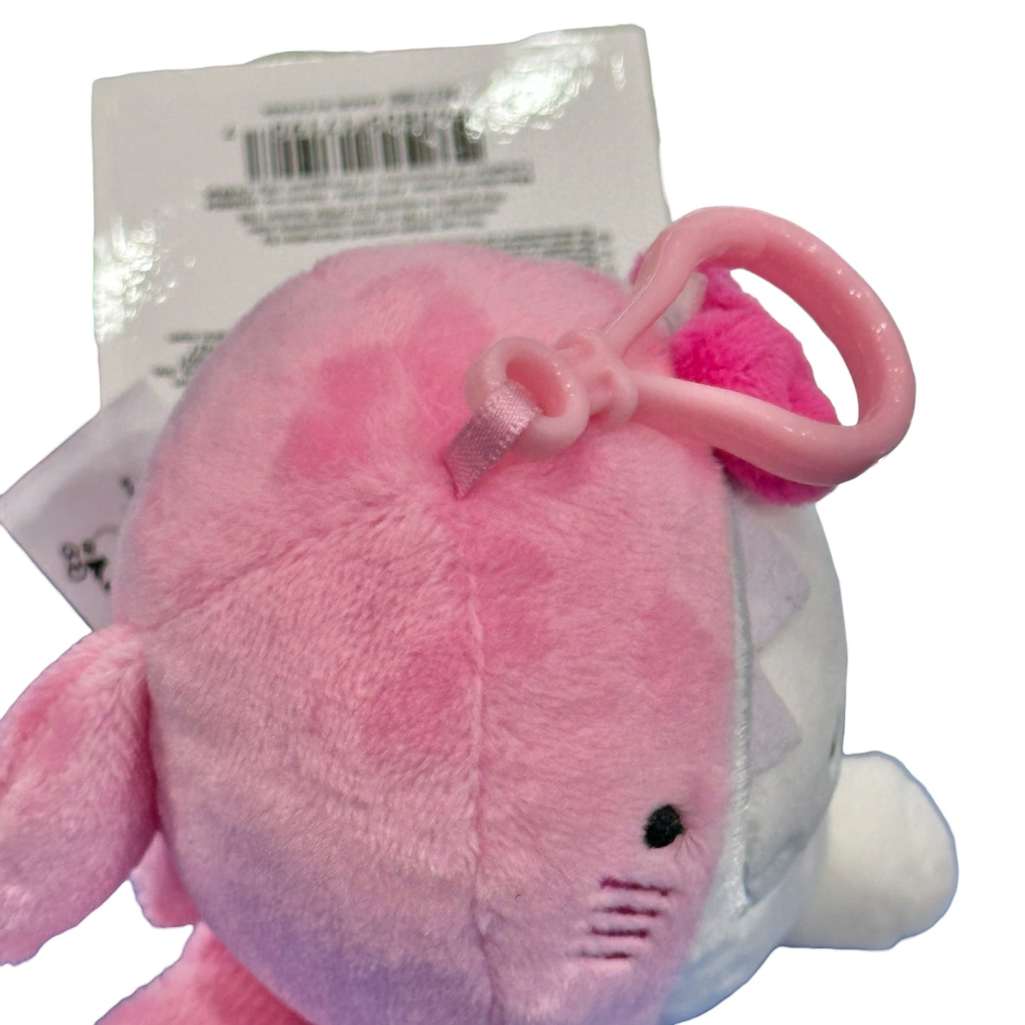 Hello Kitty "Pink Shark" Mascot Clip On