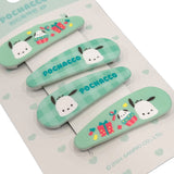 Pochacco Hair Snap Clips 4pc Set