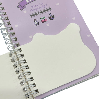 Kuromi Double Notebook