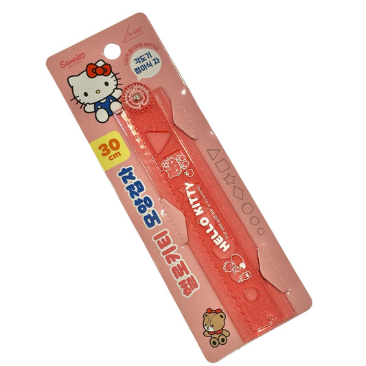 Hello Kitty 30cm Shaped Ruler
