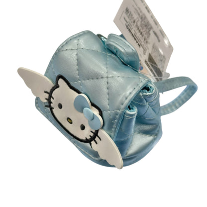 Hello Kitty "Blue Quilt" Mini Backpack Pouch