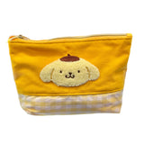 Pompompurin "Chenille Gingham" Pouch