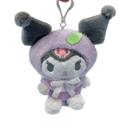 Kuromi "Fruit Cape" Mascot Clip On