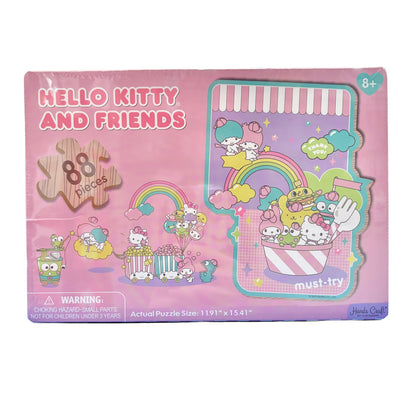 Sanrio Characters Wooden Jigsaw Puzzle