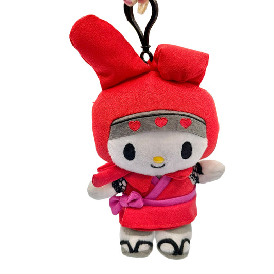 My Melody "Ninja" Mascot Clip On Plush