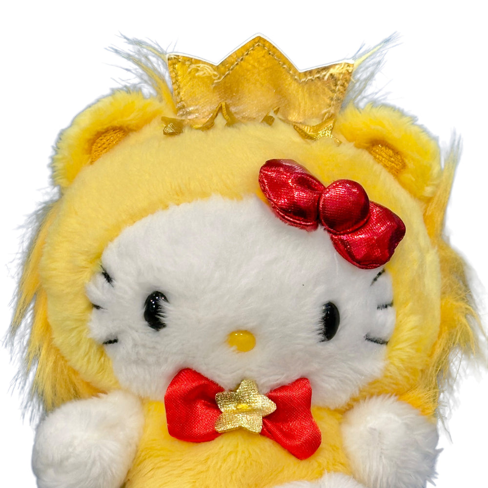 Hello Kitty "Leo" Zodiac Mascot Clip On Plush