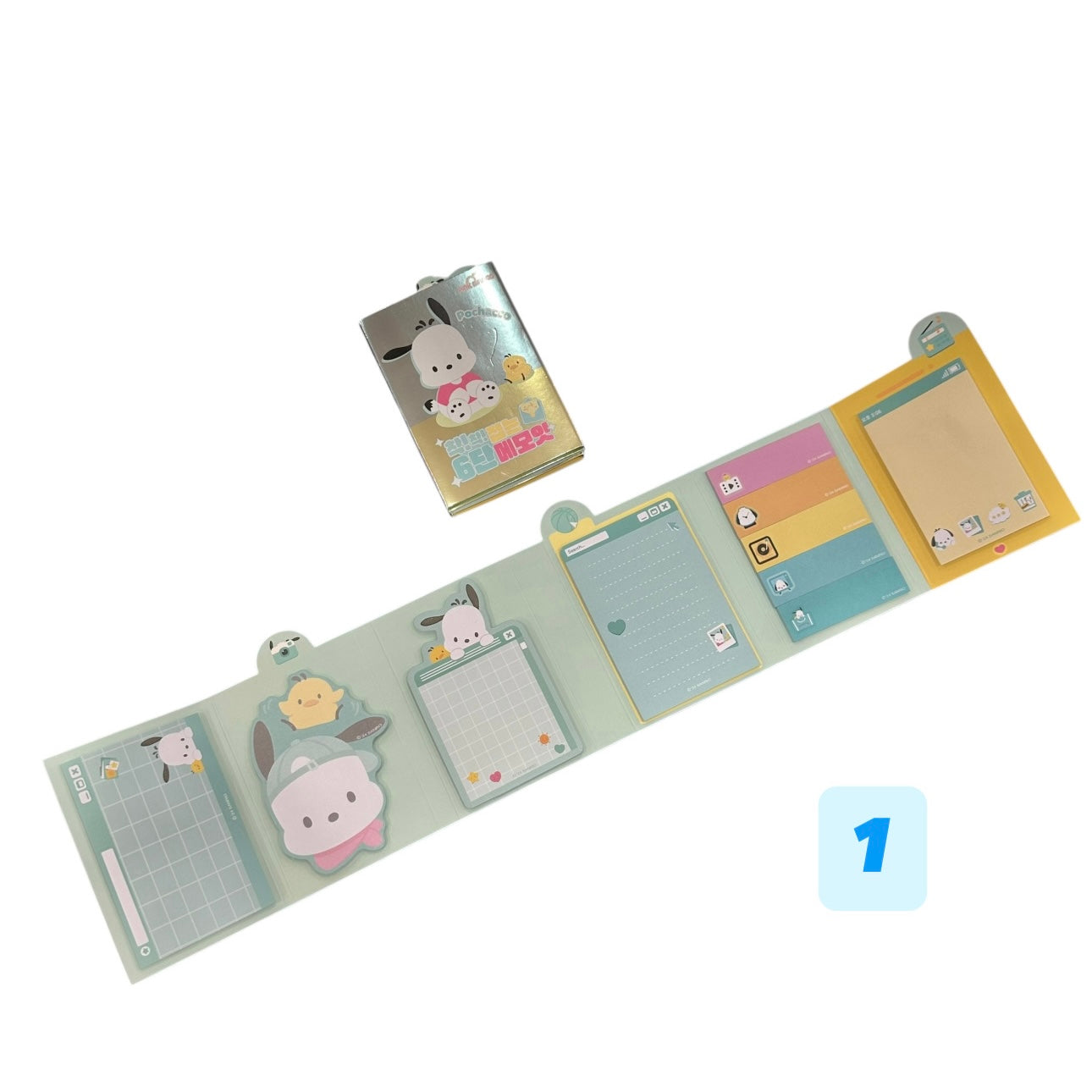Pochacco Folding Sticky Notebook