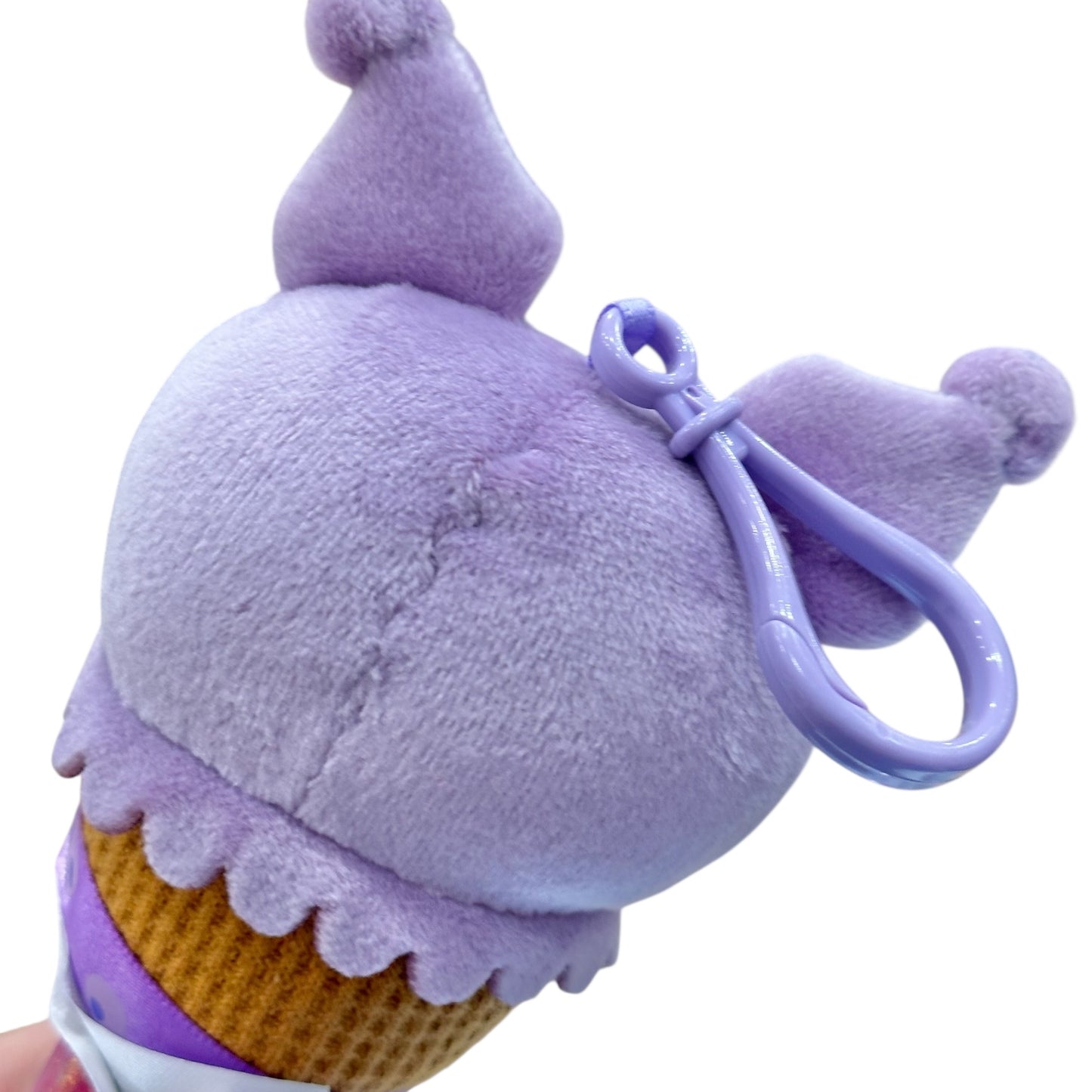 Kuromi "Ice Cream Food" Mascot Clip On