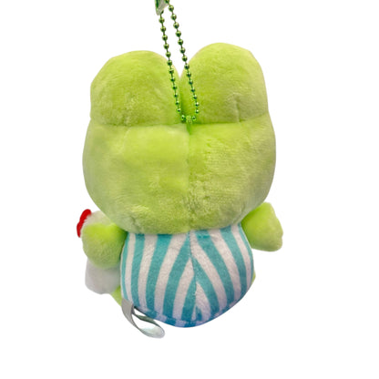 Keroppi "Handsome Friend" Backpack Keychain