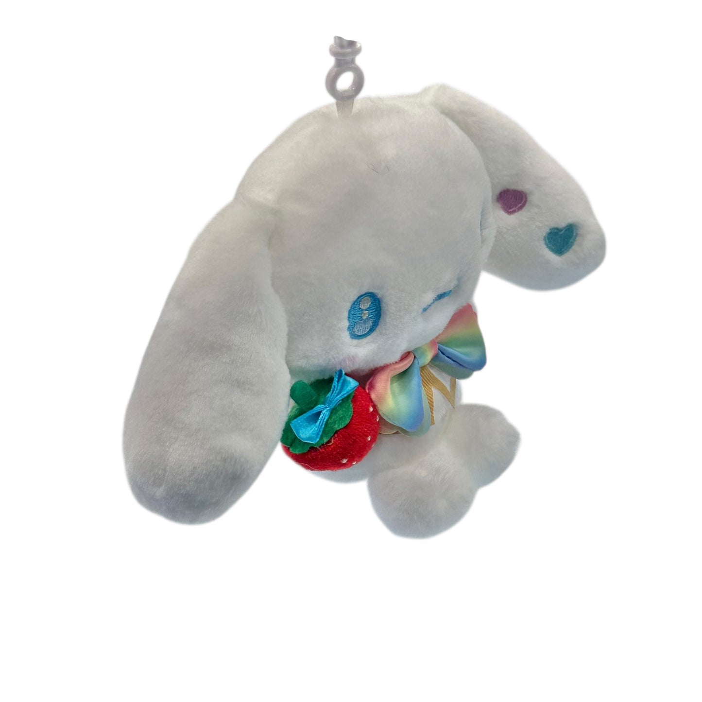 Cinnamoroll "Strawberry Rainbow" Mascot Clip On