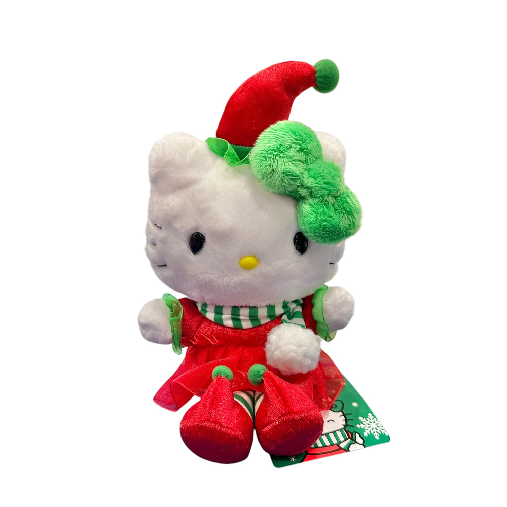 Hello Kitty "Red Elf" Bean Doll Plush