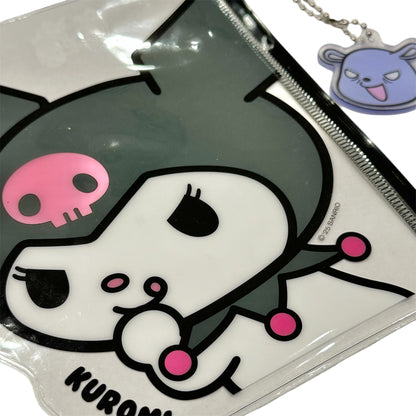 Kuromi Clear Flat Pouch