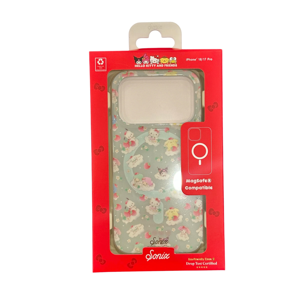 Sonix x Hello Kitty & Friends "Strawberries" Magsafe iPhone 17/18 Pro Case