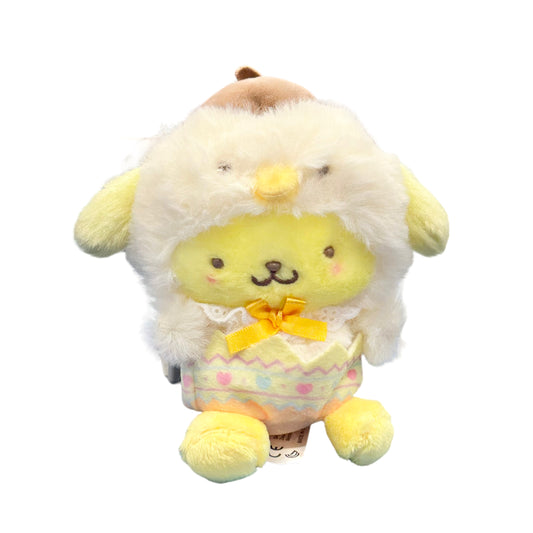 Pompompurin "Chick" Mascot Plush Keychain