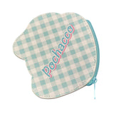 Pochacco "Pastel Check" Die-Cut Coin Purse