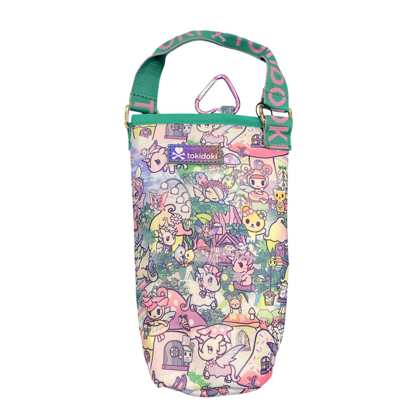 tokidoki "Forest Fairies" Bottle Holder w/ Carabiner