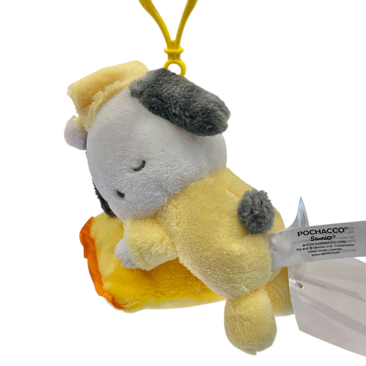 Pochacco "Pajama w/ Pillow" Mascot Clip On Plush
