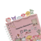 Sanrio Characters "Room" Index Notebook (Pink)