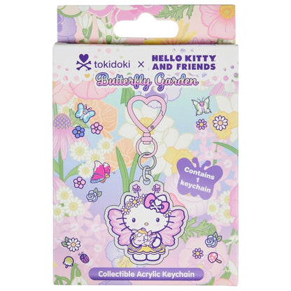 tokidoki x Hello Kitty & Friends "Butterfly Garden" Blind Carabiner