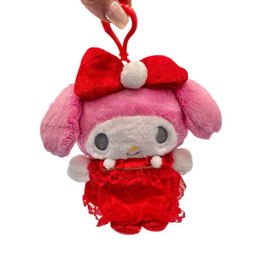 My Melody "Christmas Dress" Mascot Clip On