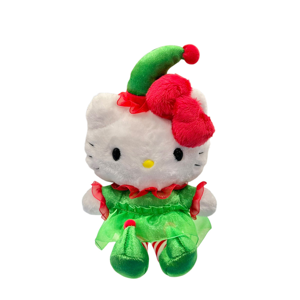 Hello Kitty "Green Elf" Bean Doll Plush