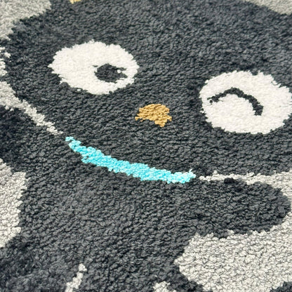 Chococat "Gingham Interior" Die-Cut Rug