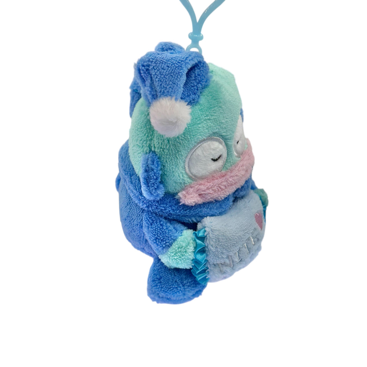 Hangyodon "Pajama w/ Pillow" Mascot Clip On Plush