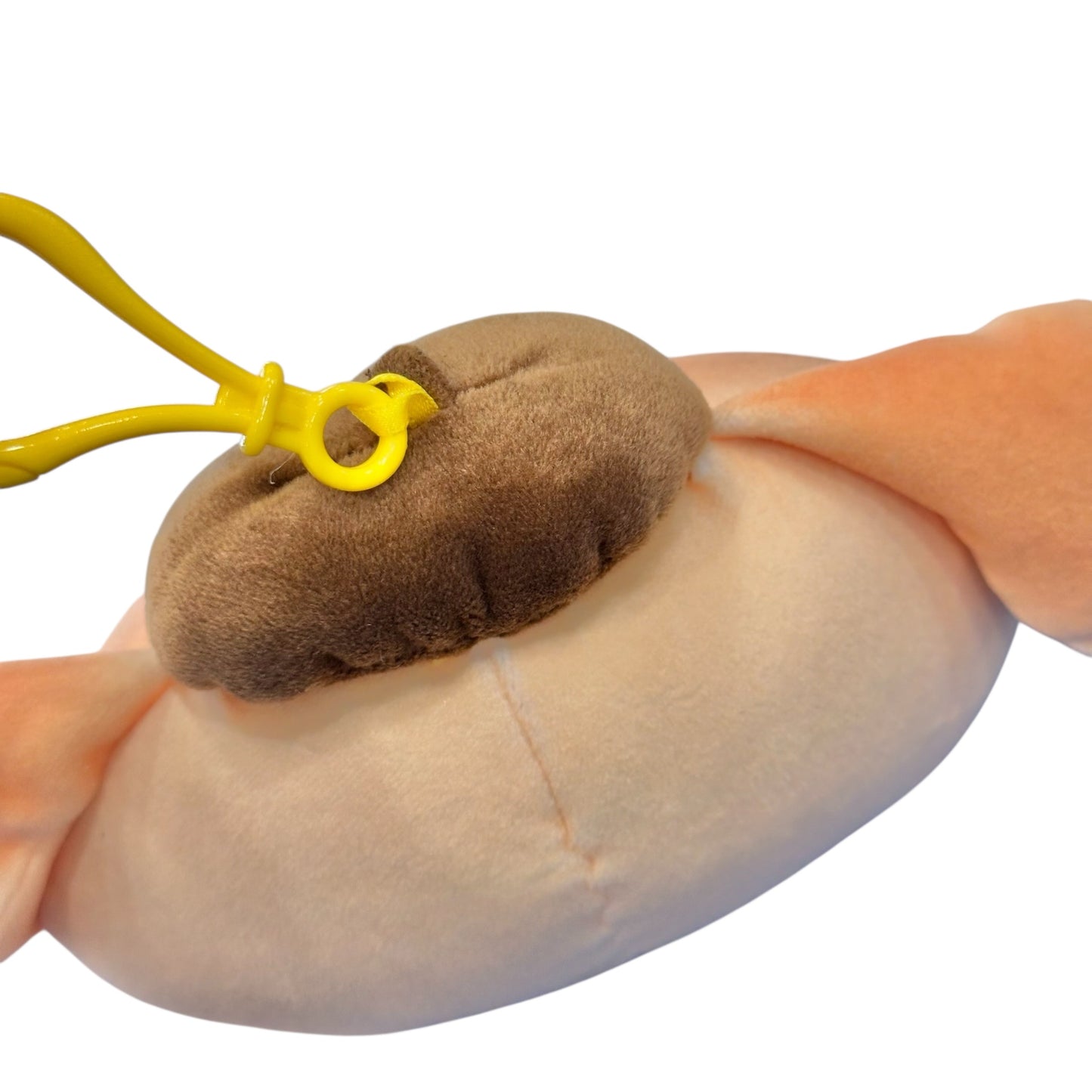 Pompompurin "Bread Food" Mascot Clip On