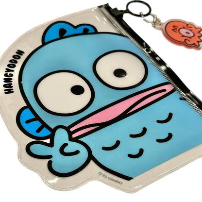 Hangyodon Clear Flat Pouch