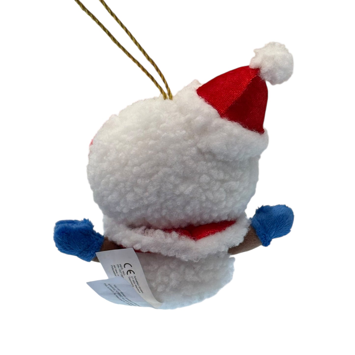 Hello Kitty "Santa Claus Costume Snow Man" Mascot Ornament