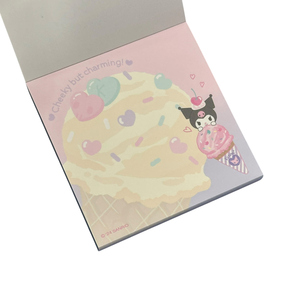 Kuromi "Ice Cream" Memo Pad