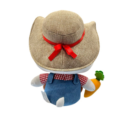 Hello Kitty "Farmer Occupation" 10in Plush