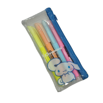 Cinnamoroll 4pc Highlighter & Pouch
