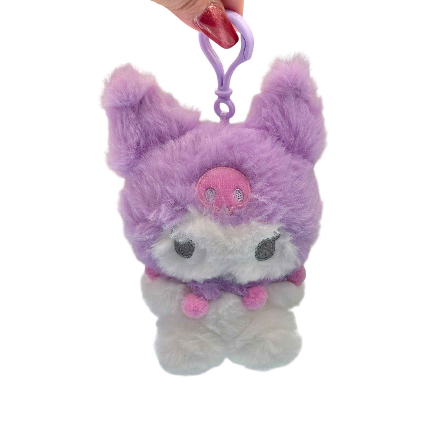 Kuromi "Pale Fur" Mascot Clip On