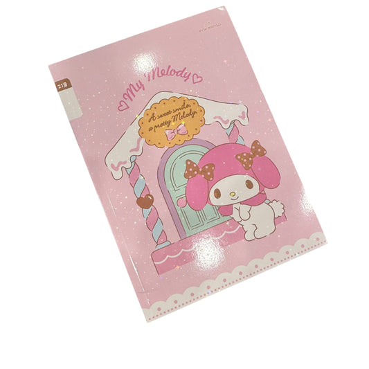 My Melody 21 Line Notebook