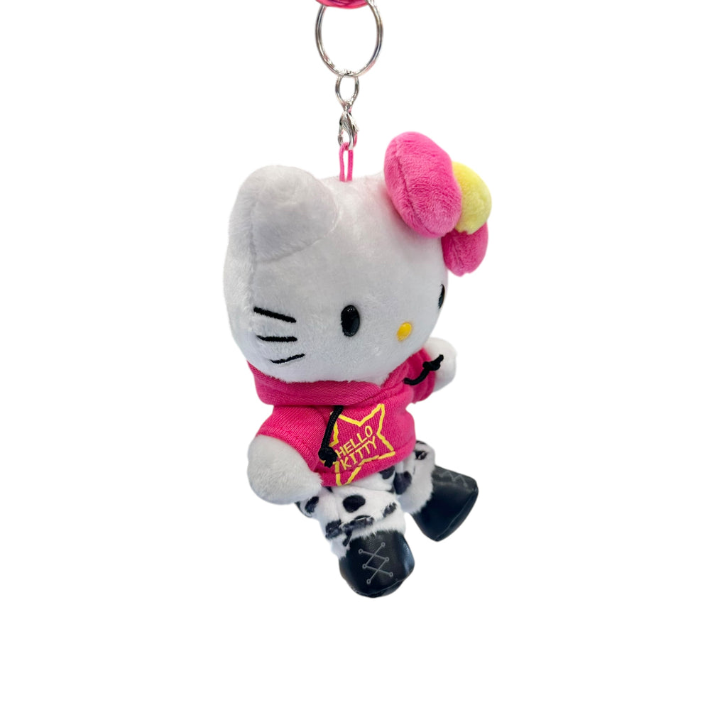 Hello Kitty "Sporty Casual" Japan Girl Mascot w/ Carabiner