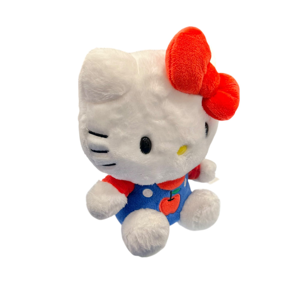 Hello Kitty "Blue Overalls Classic" Mascot Plush